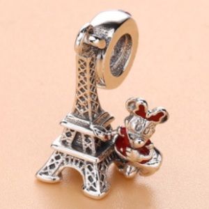 Minnie Visits Paris Bracelet Charm